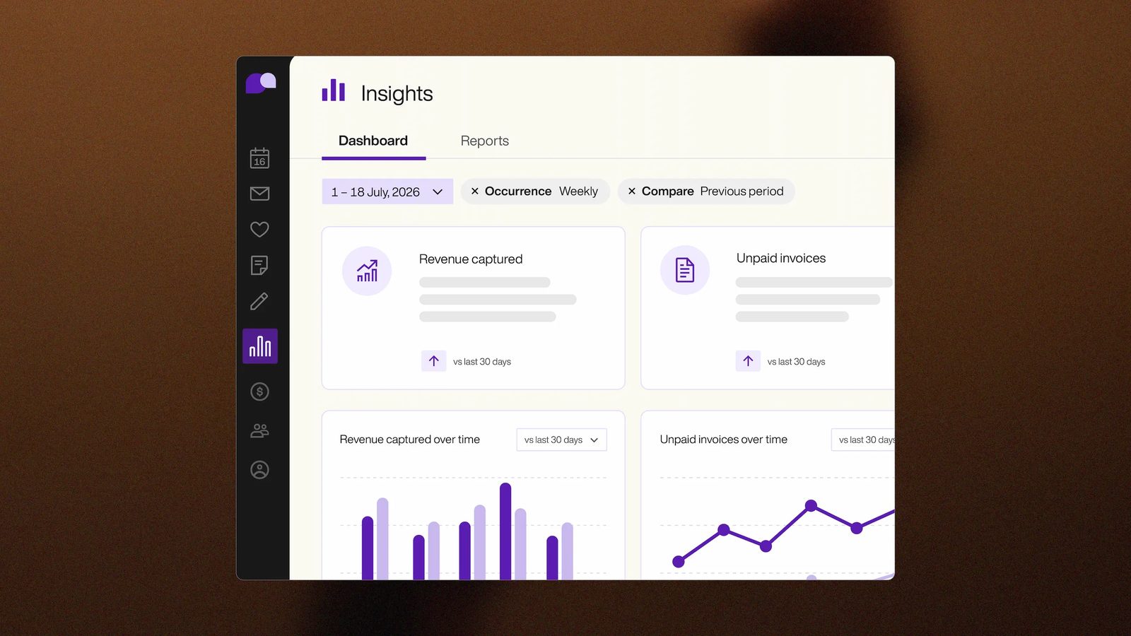 Insights dashboard